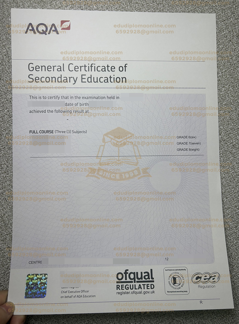 AQA Certificate