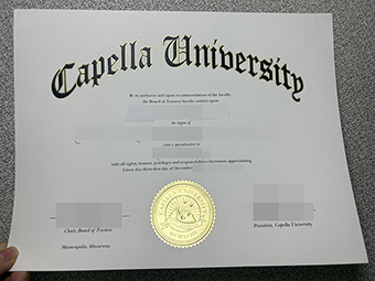 Capella University diploma-1