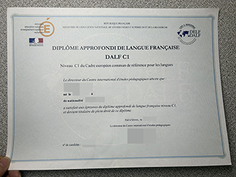 DALF C1 Certificate-1