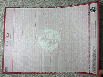 Loyola Marymount University transcript-1