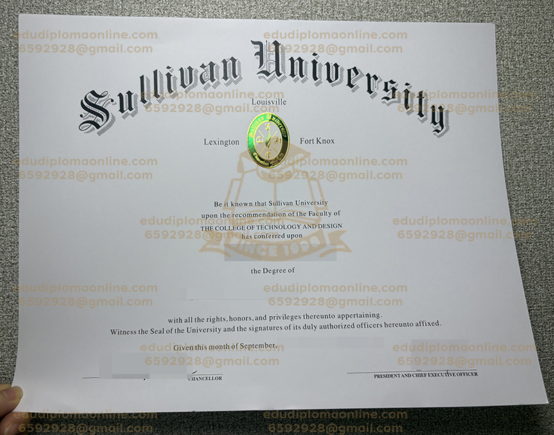 Sullivan University Degree