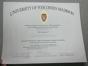 UW–Madison diploma-1