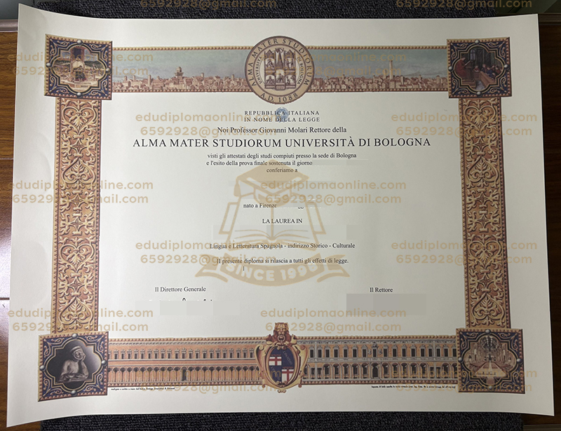 University of Bologna Diploma