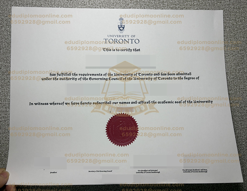 University of Toronto Degree