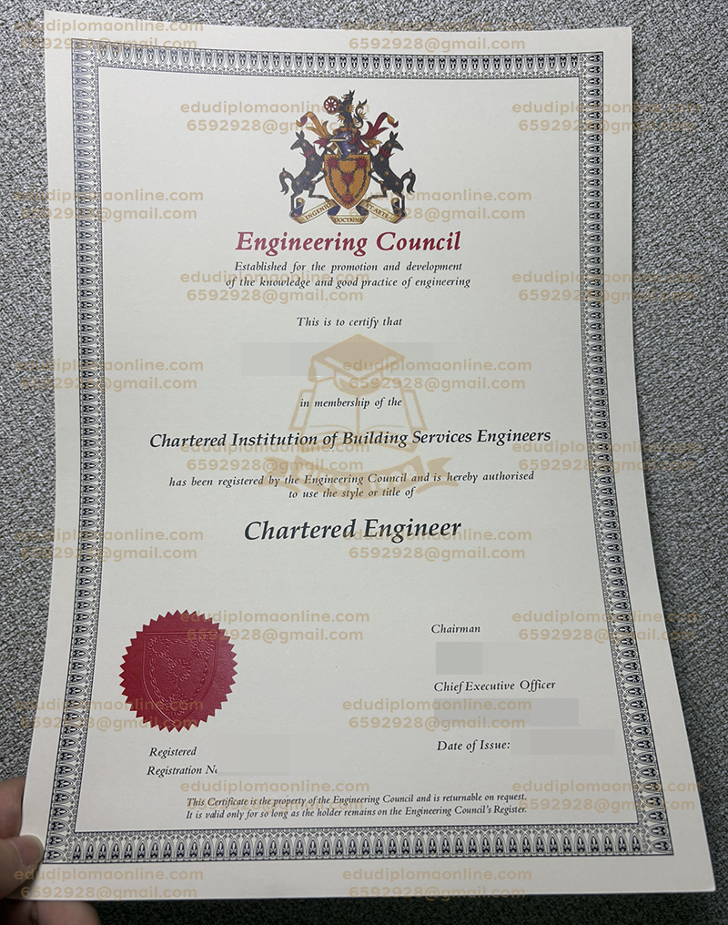 CIBSE Certificate