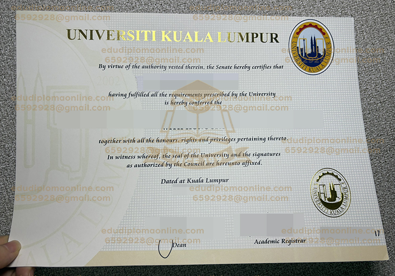 UniKL diploma