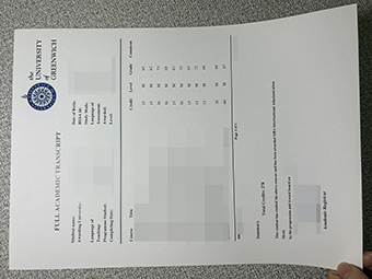 University of Greenwich transcript-1