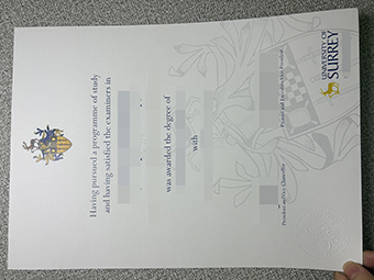 University of Surrey degree-1