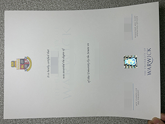 University of Warwick diploma-1