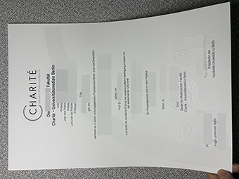 Charité-Universitätsmedizin Berlin Urkunde-1
